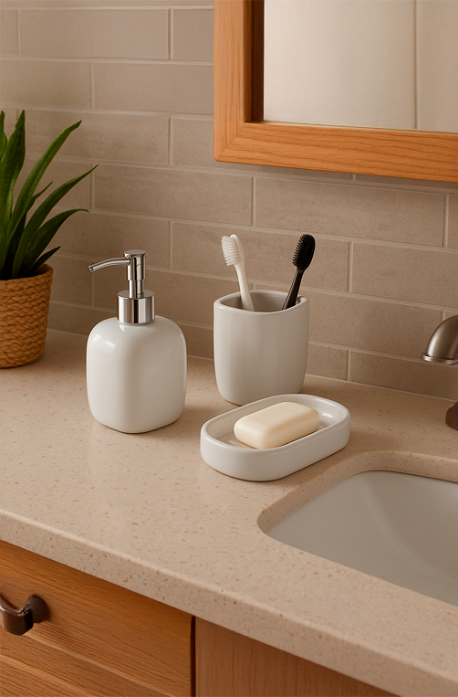 Conjunto de banheiro toilet