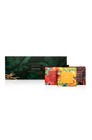 Kit Sabonete em Barra Tropicaliza Brasil em Polpa 100g 3 Unidades