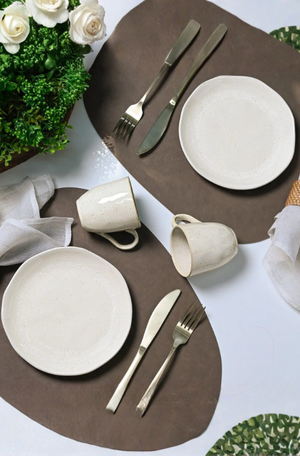 Kit Lanche Stoneware Orgânico Shiny