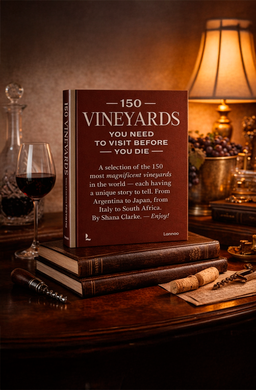 Livro Decorativo 150 Vineyards You Need to Visit Before You Die em Capa dura