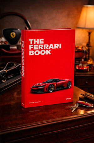 Livro Decorativo The Ferrari Book em Capa Dura