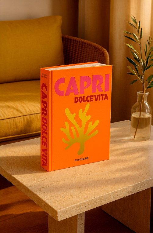 Livro Caixa Decorativa Capri Dolce Vita