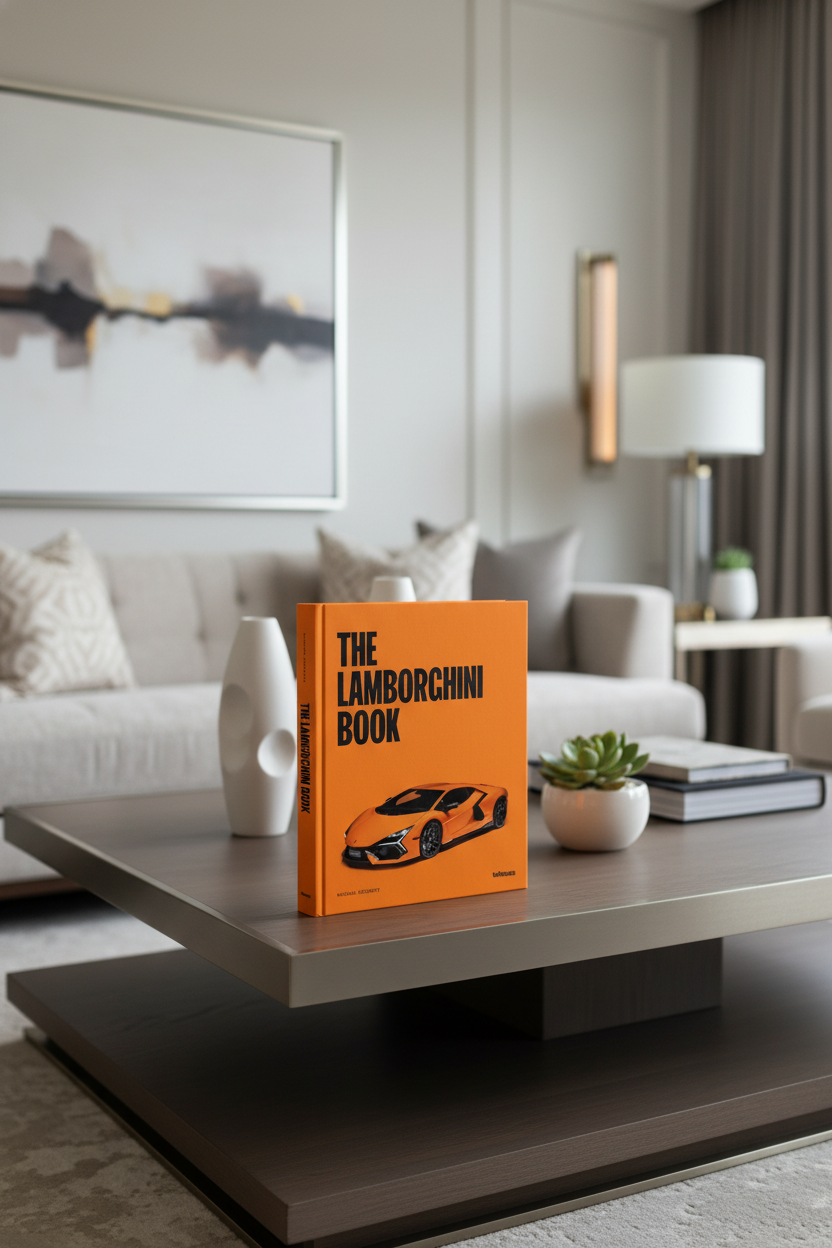 Livro Decorativo The Lamborghini Book Michael