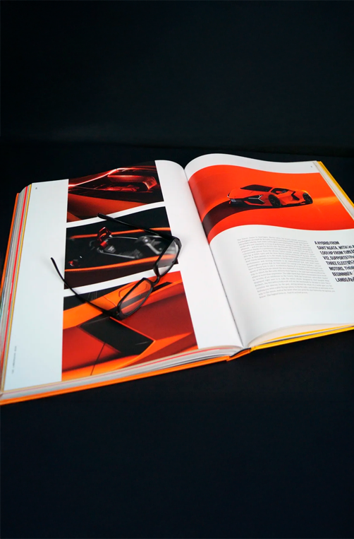 Livro Decorativo The Lamborghini Book Michael