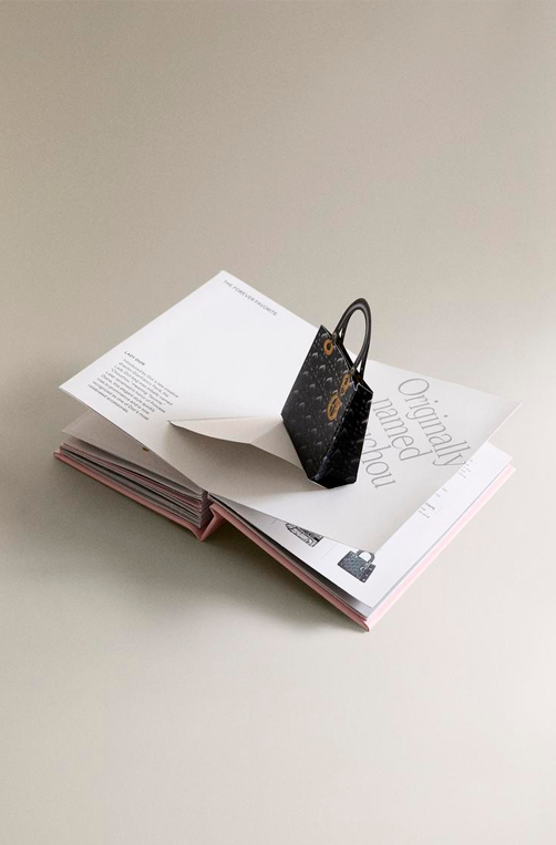 Livro Decorativo Fashion Unfolded Pop Up Dior
