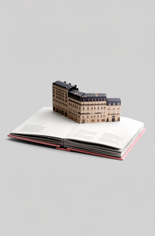Livro Decorativo Fashion Unfolded Pop Up Dior