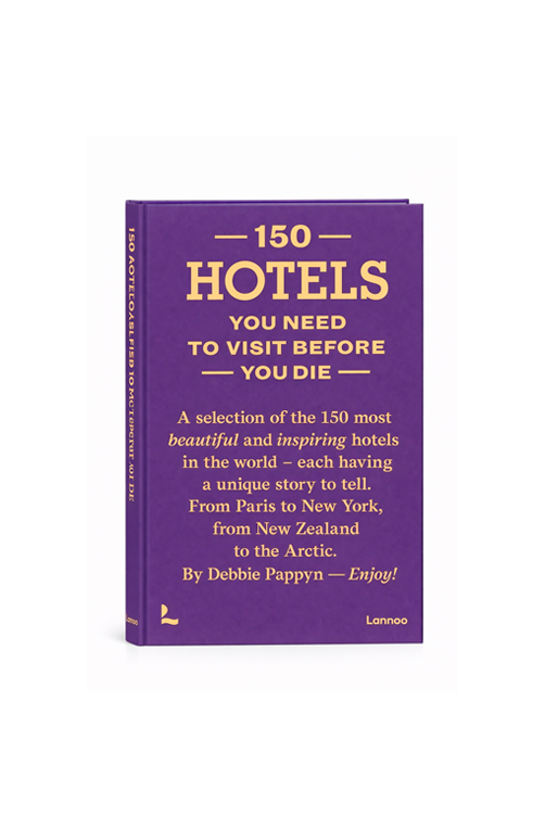 Livro Decorativo 150 Hotels You Need to Visit before You Die em Capa Dura