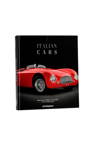 Livro Decorativo Italian Cars em Capa Dura