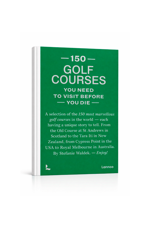 Livro Decorativo 150 Golf Courses You Need to Visit Before You Die em Capa Dura