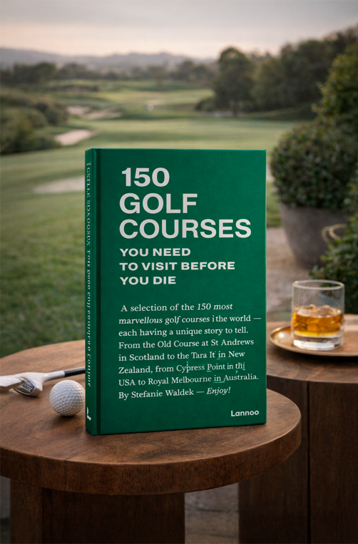 Livro Decorativo 150 Golf Courses You Need to Visit Before You Die em Capa Dura