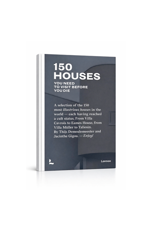 Livro Decorativo 150 Houses Need Visit Before You em Capa Dura