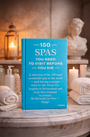 Livro Decorativo 150 Spas You Need to Visit Before You Die em Capa Dura
