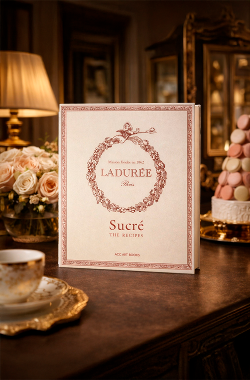 Livro Decorativo Ladurée Sucré The Recipes em Capa Dura