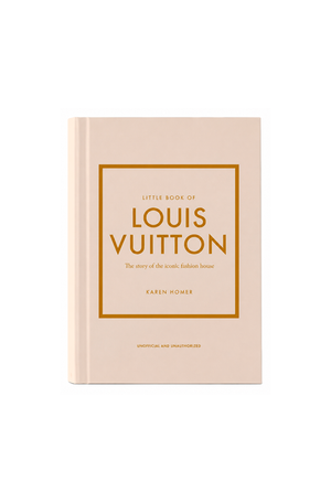 Livro Decorativo Pequeno Louis Vuitton A História da Icônica Maison de Moda