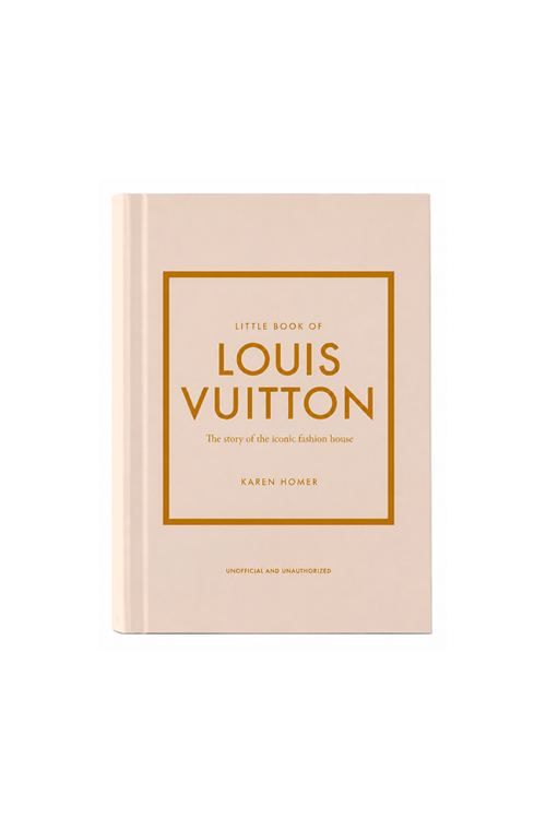 Livro Decorativo Pequeno Louis Vuitton A História da Icônica Maison de Moda