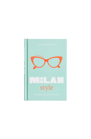 Livro Decorativo Little Book of Milan Style: The Fashion History of the Iconic City