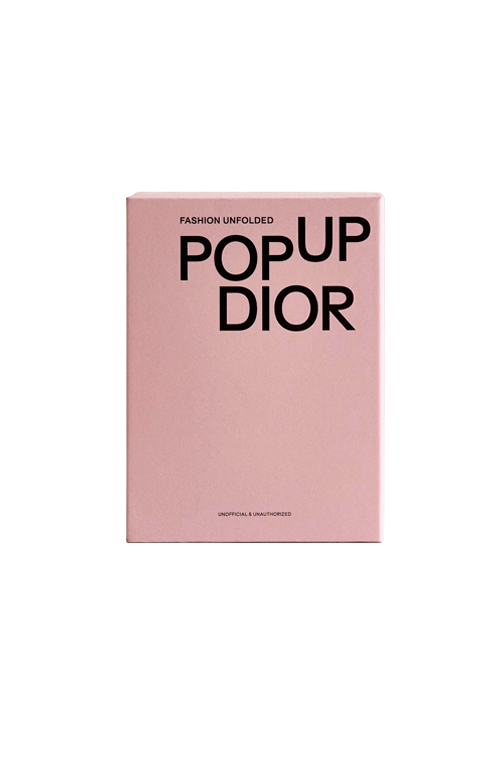 Livro Decorativo Fashion Unfolded Pop Up Dior