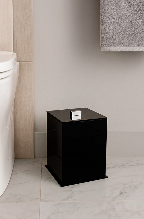 Lixeira para Banheiro em Acrílico