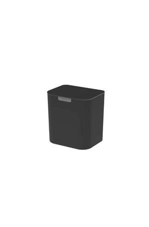 Lixeira de Bancada/Parede Liv Preto 5L