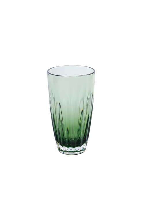 Copo Alto de Acrílico Verde 350ml
