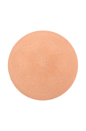 Lugar Americano Fiore Marrom Polipropileno 38cm