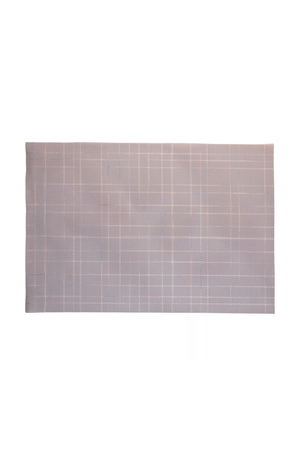 Lugar Americano Weave Cinza de PVC 30cm x 45cm