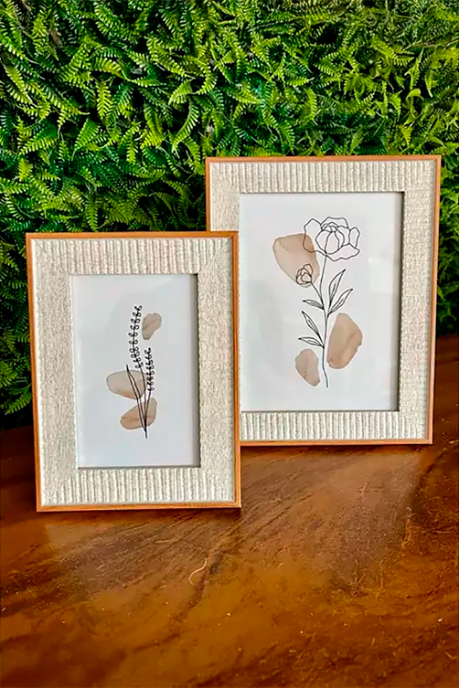 Porta Retrato em Madeira 18x13