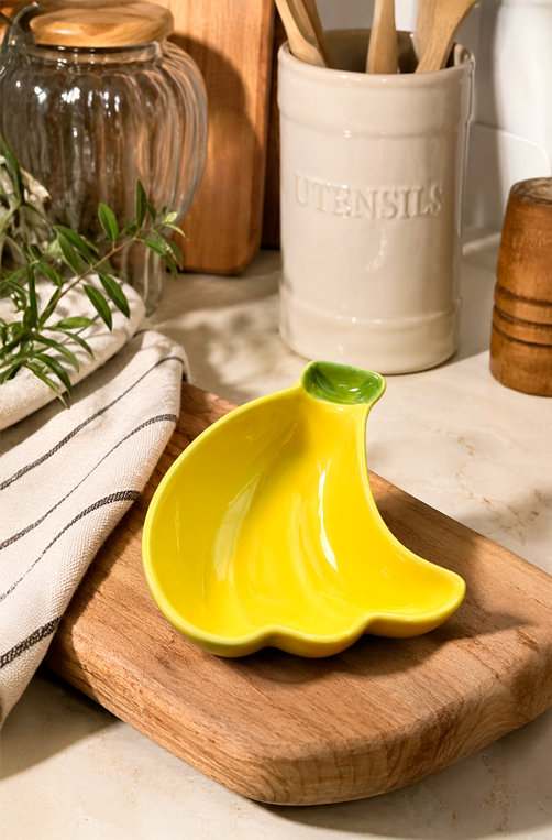 Bowl de Banana em Cerâmica 9cm