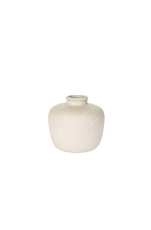 Mini Vaso Off White em Ceramica