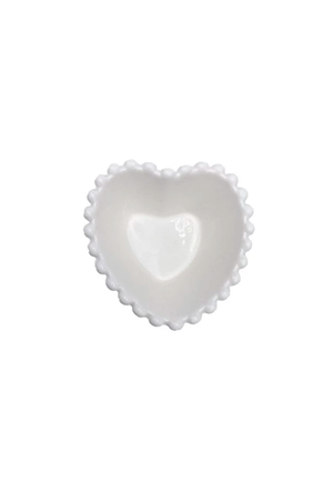 Mini Bowl de Coração Pearl em Porcelana 11cm