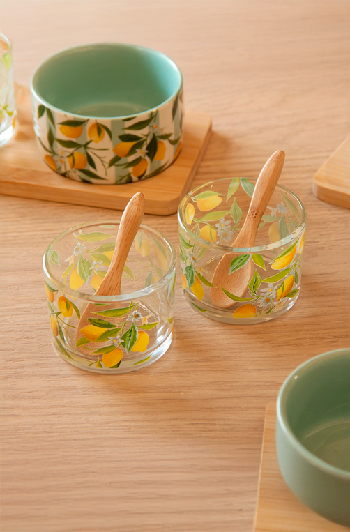 Conjunto 2 Molheiras com Colheres Siciliano