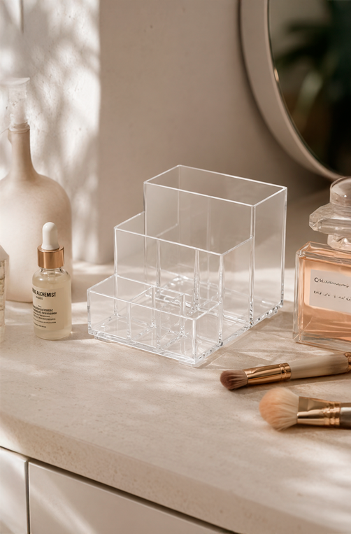 Organizador de Cosméticos 3 Divisórias