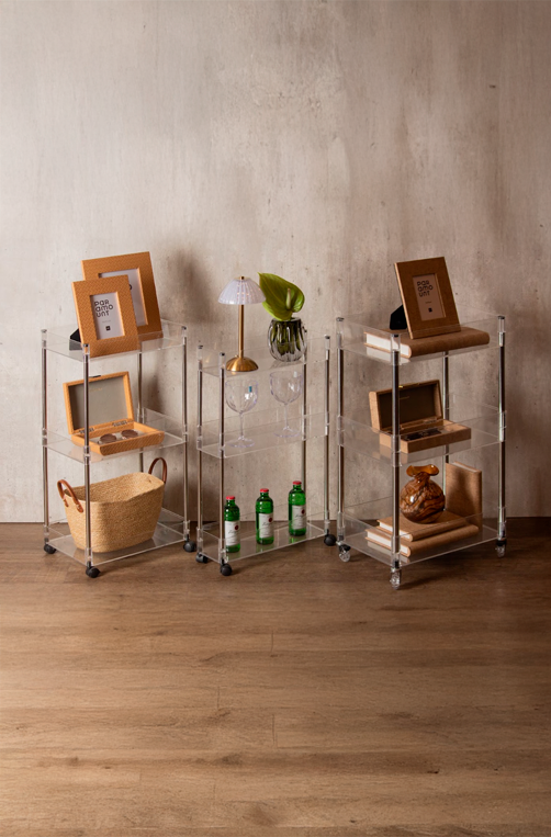 Organizador Triplo com Rodas Premium