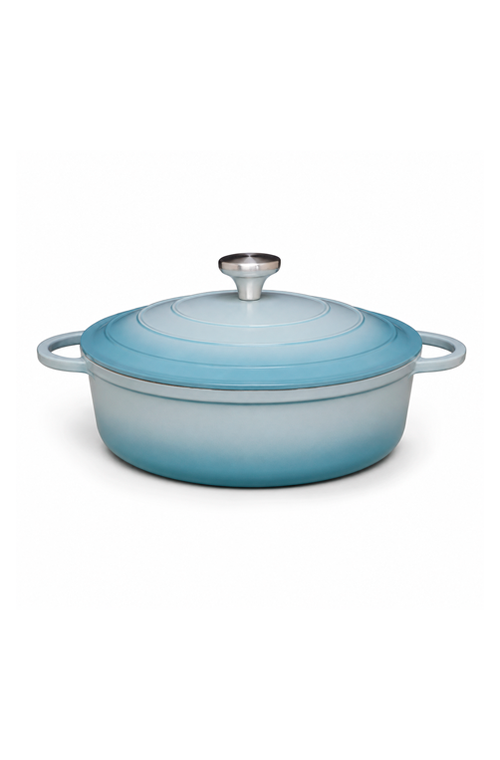 Caçarola Le Chef Azul em Cerâmica 29x8cm