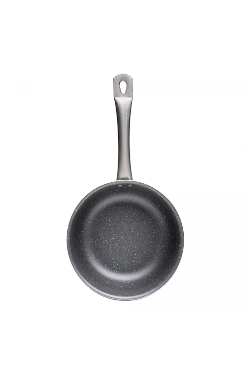 Panela de Indução com Tampa Prime Cook 18cm Cinza com Revestimento Antiaderente