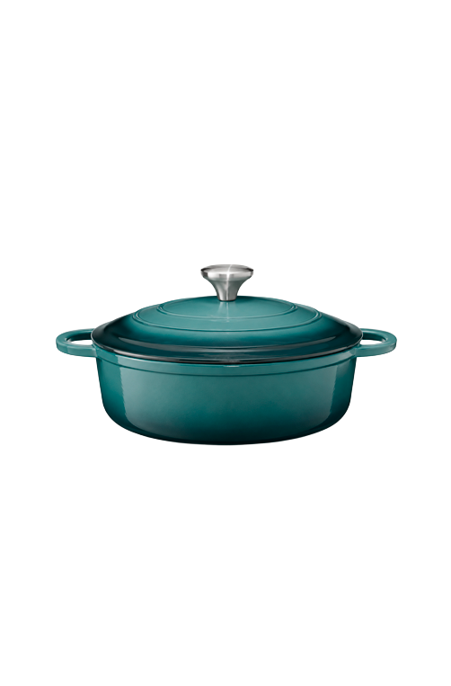 Caçarola de Indução Le Chef Verde em Cerâmica 29x8cm