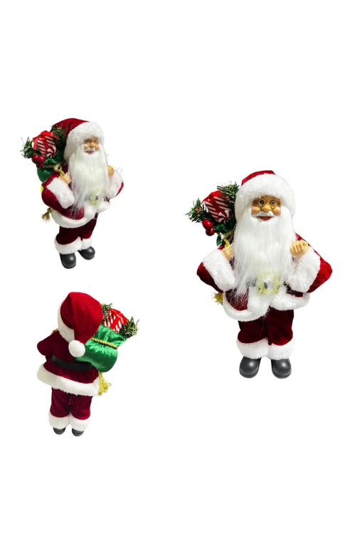 Papai Noel Saco de Presente Candy 35cm