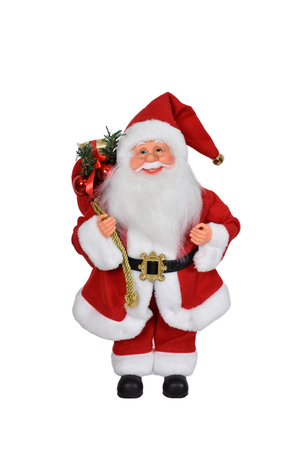 Papai Noel Decorativo com Saco de Presente 40cm
