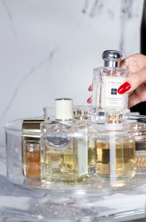 Organizador Redondo Elegance Giratório com 3 Divisórias