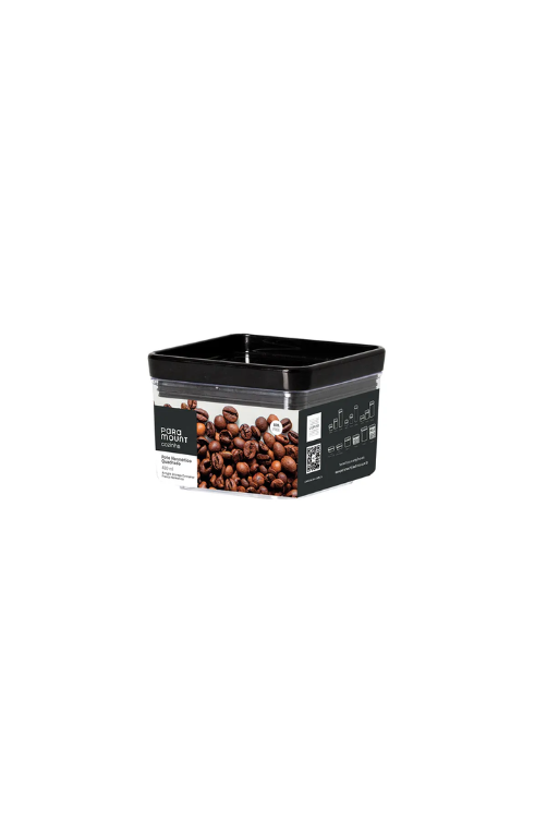 Pote Hermético Lumini Black Quadrado 480ml