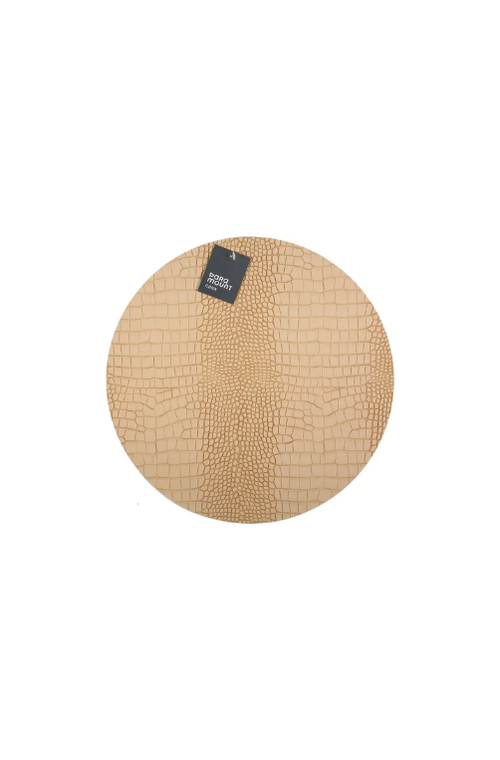 Jogo Americano Premium Croco Nude