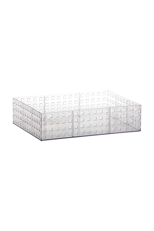 Organizador Quadratta Empilhável Clear