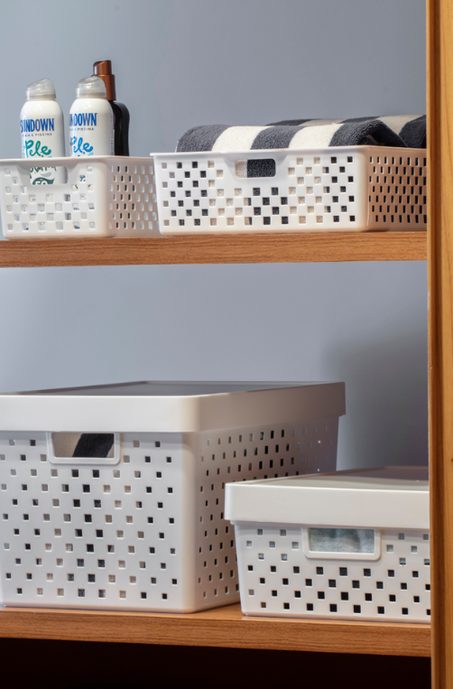 Cesto Organizador Quadratta Branco