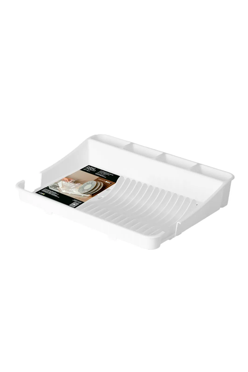 Escorredor de Pratos com Extensor Fly Branco