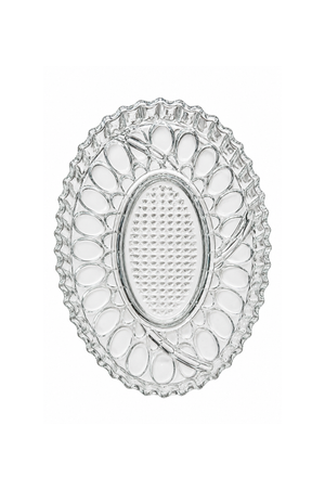 Petisqueira Oval em Vidro 980ml