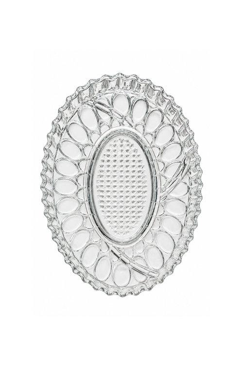 Petisqueira Oval em Vidro 980ml