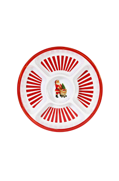 Petisqueira Natalina de Papai Noel em Melamina