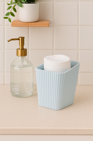 Porta Algodão em Plastico