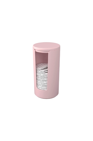 Porta Algodão em Disco em Plastico