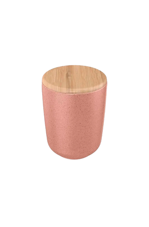 Porta Algodão em Ceramica